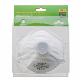 Higiéniai FFP2 / KN95 szájvédő maszk szeleppel (5 db/csomag)