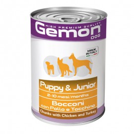 Kutya eledel GEMON Dog Puppy Junior csirke/pulyka (415 g)